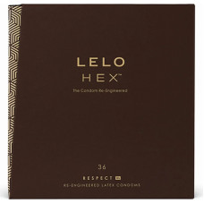 Lelo - HEX prezervatīvu Respect XL 36 iepakojums