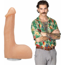 Doc Johnson The Flesh Mechanic - Realistic ULTRASKYN Dildo - 7.5 / 20 cm - Vanilla