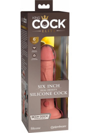 King Cock Elite KCE 6 Dual Density Cock Light