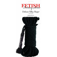 Fetish Fantasy Series FFS Deluxe Silk Rope Black