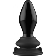 Chrystalino By Shots Stretchy - Glass Vibrator with Suction Cup