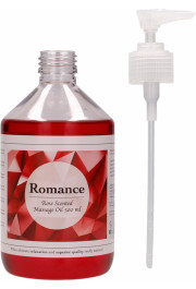 Pharmquests By Shots Romance - Massage Oil - Rose Scented - 17 fl oz / 500 ml