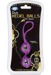 Cloud 9 Duo Kegel bumbas ar piedurkni