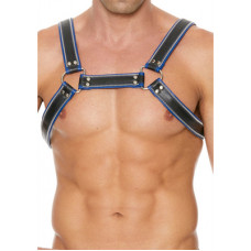 Ouch! By Shots Z Series Chest Bulldog Harness - L/XL