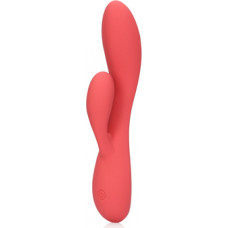 Loveline By Shots Smooth Ultra Soft Silicone Rabbit Vibrator - Astro Dust