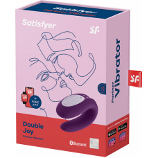 Satisfyer Double Joy – partneri vibraator – violetne