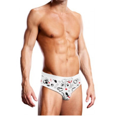 Prowler Swim Brief Puppy Print — M