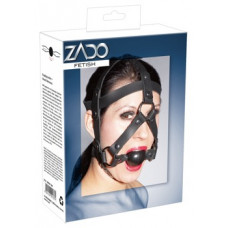 Zado Leather Head Harness & Gag