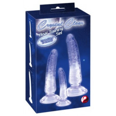 Crystal 3gab dabīgo dildo komplekts