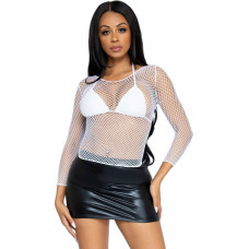 Leg Avenue Long Sleeves Fishnet Top