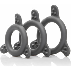 Calexotics Pro Series Silicone Ring Set / Black