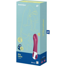 Satisfyer Big Heat - Согревающий вибратор для точки G - Berry