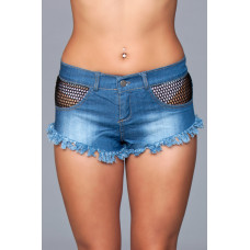 Bewicked Such a Catch Denim Shorts - BL / S