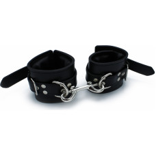 Kiotos Leather Black Leather Padded Wrist Restraints