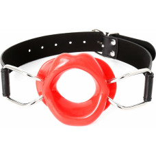 Kiotos Leather Red Open Mouth Gag