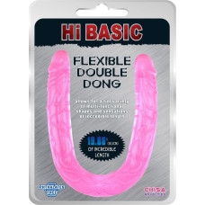 Hi-Basic Jelly Flexible Double Dong-Pink