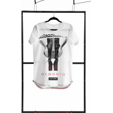 Demoniq T-shirt men white M fashion