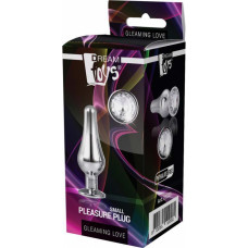 Dream Toys GLEAMING LOVE SILVER PLEASURE PLUG S