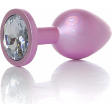 B - Series Heavyfun Plug-Jewellery Pearl Pink PLUG- Clear M