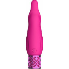 Royal Gems Sparkle - Rechargeable Silicone Bullet - Pink