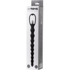 A-Toys , Anal Vibration Chain, Silicone, Black, 32,7 cm