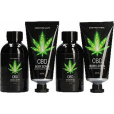 Pharmquests CBD - Bath and Shower - Luxe Travel set - Green Tea Hemp Oil