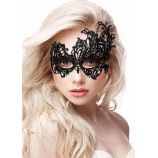 Ouch! Royal Black Lace Mask - Black