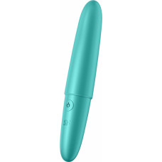 Satisfyer Ultra Power Bullet 6 — vibrējošā lode — tirkīzs