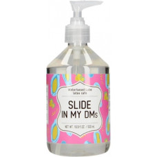 S-Line By Shots Slide In My DMs - Waterbased Lubricant - 17 fl oz / 500 ml