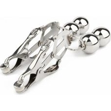 Mr. Steel Clover Nipple Clamps Weight / Silver