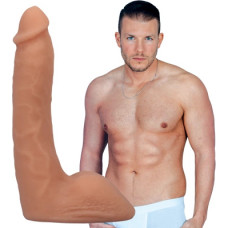 Doc Johnson Codey Steele - Realistic ULTRASKYN Dildo - 8 / 20 cm - Vanilla