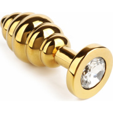 Mr. Steel Twister ButtPlug Medium / Gold