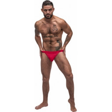 Male Power Bong Thong - S/M - Red