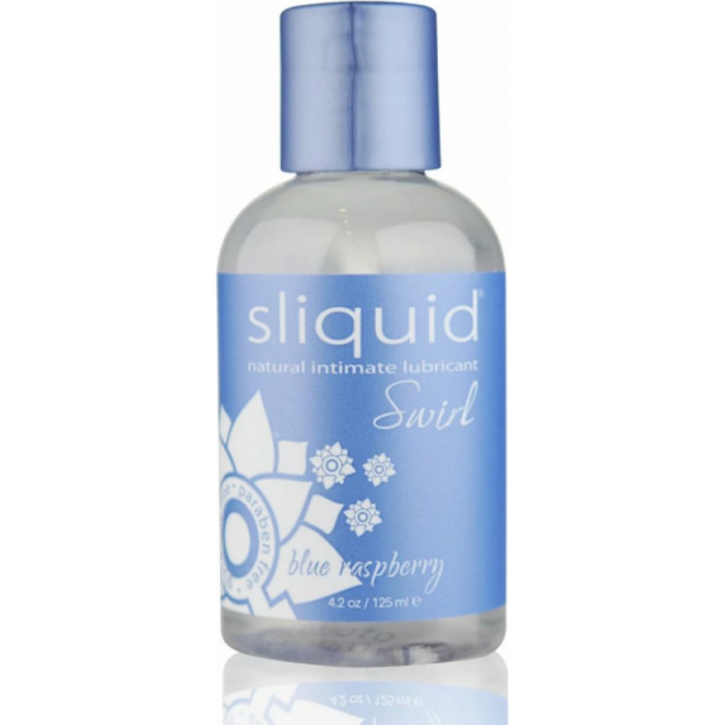 Sliquid  - Naturals Swirl Blue Raspberry 125 ml