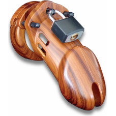 Cb-X - CB-6000 Chastity Cock Cage Wood 35 mm