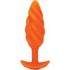 B-Vibe - Texture Plug Swirl Orange