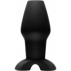 Xr Brands Invasion - Hollow Silicone Butt Plug - Large