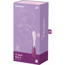 Satisfyer G-Spot Flex 3 — G punkta vibrators — sarkans