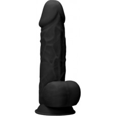 Realrock By Shots Silicone Dildo with Balls - 9 / 21,6 cm