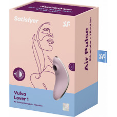 Satisfyer Vulva Lover 1 — dubultā gaisa impulsa vibrators — violets