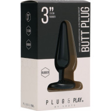 Plug  Play By Shots Basic Butt Plug - 3/8 cm