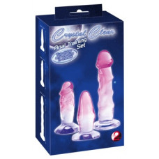 Crystal 3 gab dildo komplekts