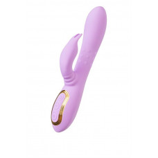 Toyfa Vibrating roller with rotating clitoral stimulator JOS Jammy, silicone, purple, 22.5 cm