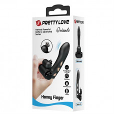 Lybaile Pretty Love Orlando Honey Finger vibrators, melns