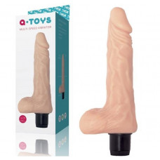 Toyfa A-TOYS, Realistic Multi-Speed vibrators,, TPE, vibrācijas režīmi, 14cm