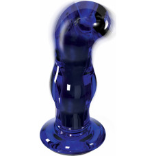 Toyjoy Gleaming Vibrating Glass Plug / Blue