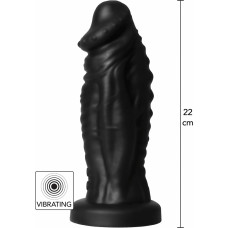 Hidden Desire Devil Monster Dildo / Black