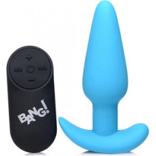 Xr Brands Vibrating Silicone Butt Plug with Remote Control