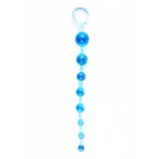 Boss Of Toys Plug/kulki-Jelly Anal 10 Beads Blue