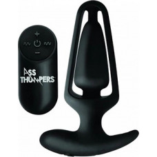 Xr Brands Hollow Anal Plug with Remote Control and 7 Speeds